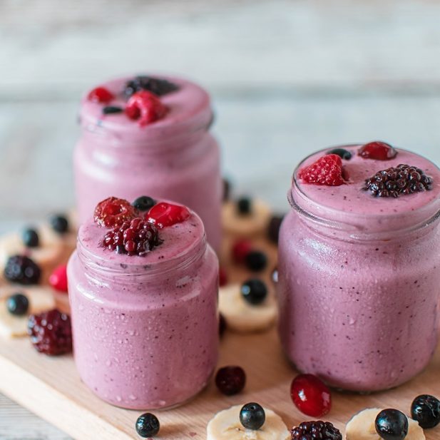 Three Berry Fruit Smoothie Syrup